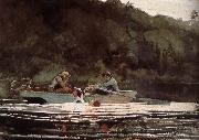 Winslow Homer The final hunting trip Spain oil painting artist